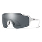 Smith Flywheel Sunglasses - One Size Fits Most - Matte White - Grey Lens