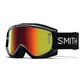 Smith Fuel V.1 Goggles - One Size Fits Most - Black - Red Mirror Lens