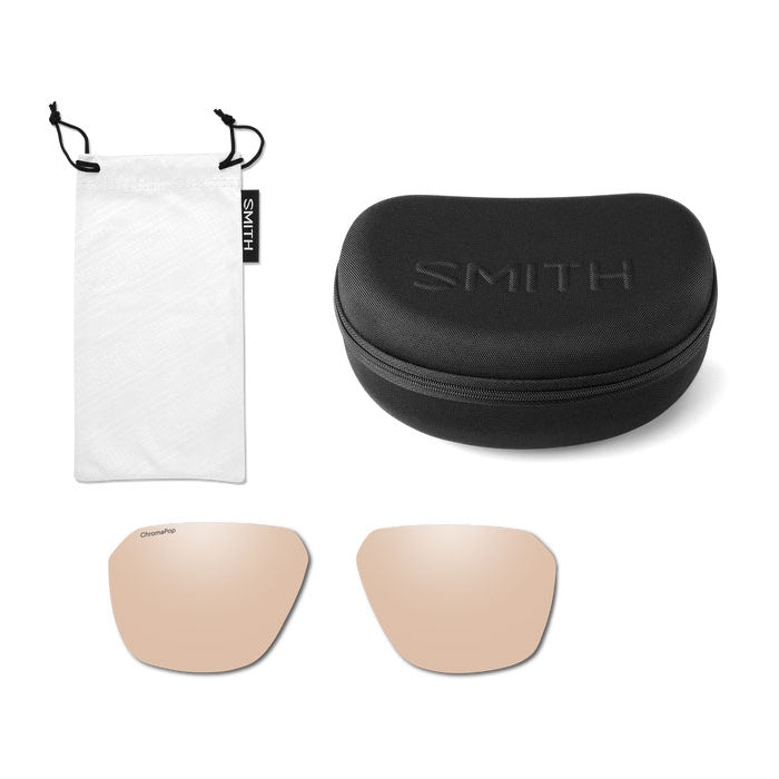 Smith Leadout Sunglasses - One Size Fits Most - Matte Black - Chromapop Sun Black Lens
