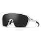 Smith Shift MAG Sunglasses - One Size Fits Most - Matte White - Chromapop Sun Black Lens