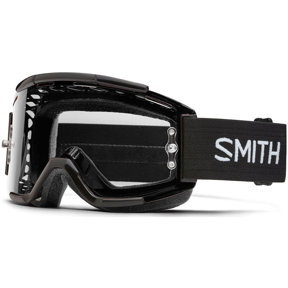 Smith Squad MTB Goggles - Black - Clear Anti Fog Lens