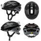 Smith Trace MIPS Helmet - L - Black - Matte Cement