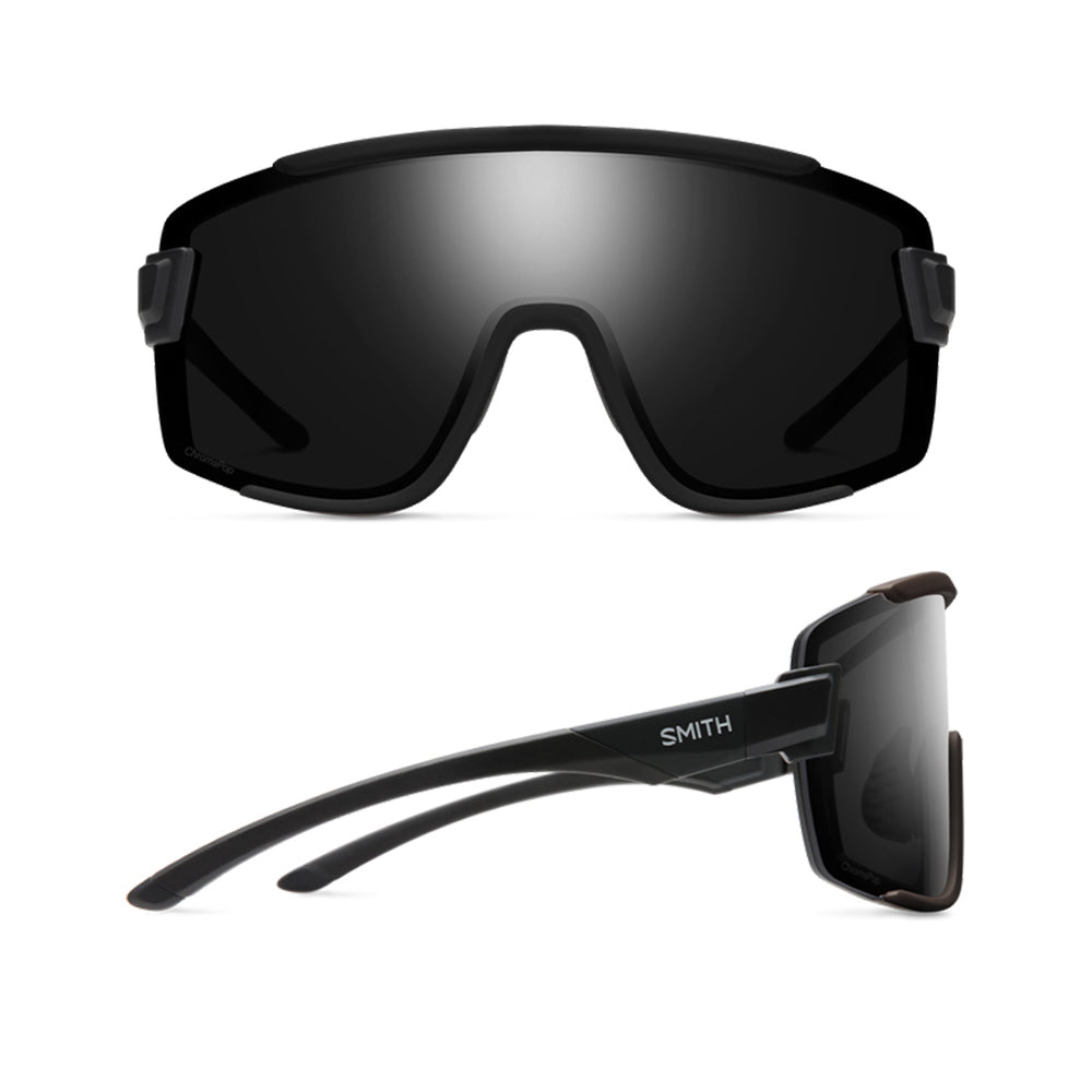 Smith Wildcat Sunglasses - Matte Black - Chromapop Sun Black Lens
