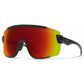 Smith Wildcat Sunglasses - Matte Black - Chromapop Sun Red Mirror Lens