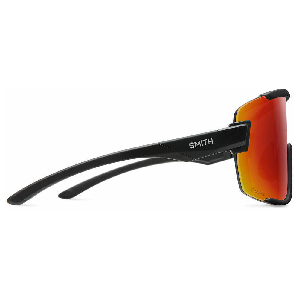 Smith Wildcat Sunglasses - Matte Black - Chromapop Sun Red Mirror Lens
