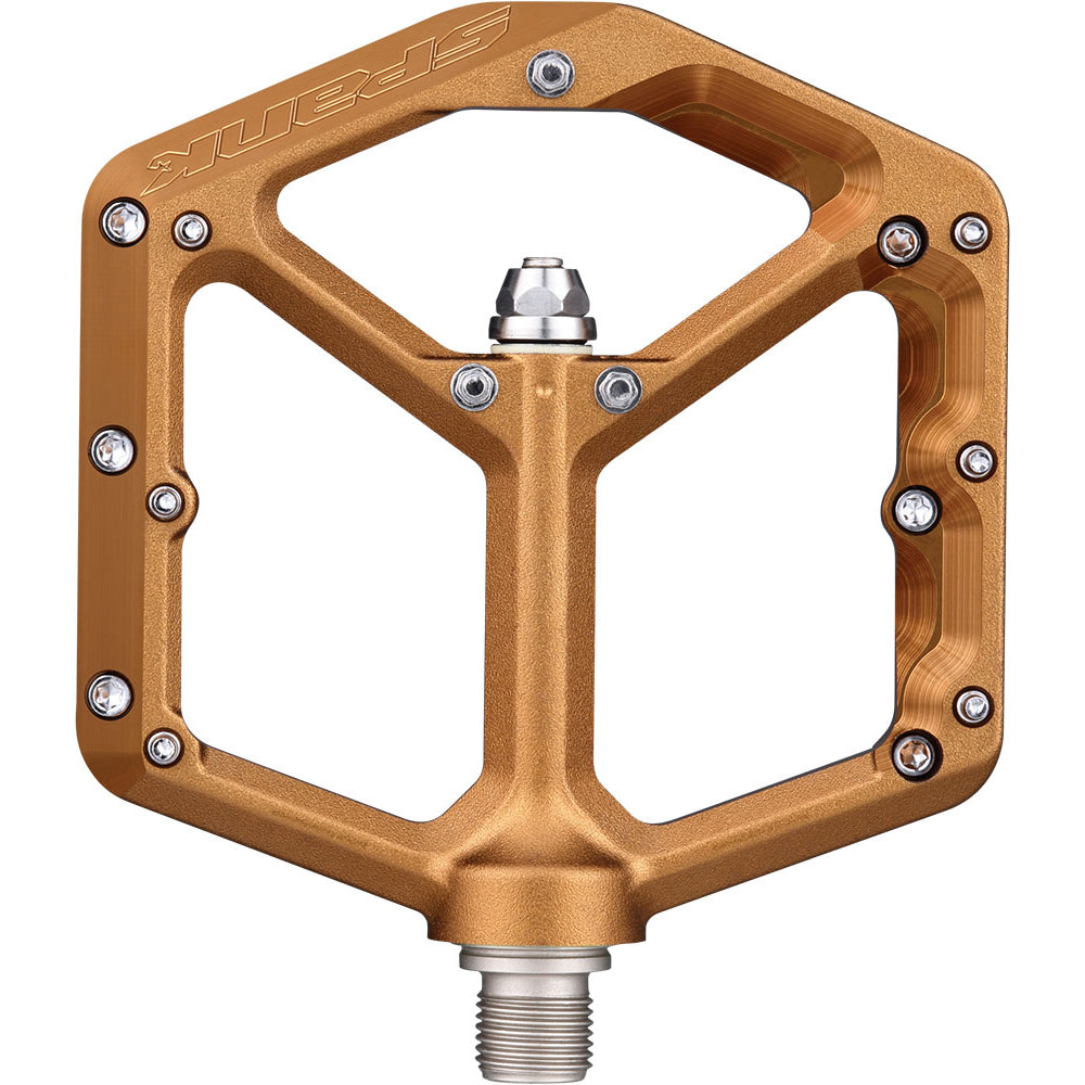 Spank Oozy Trail Flat Pedals - Bronze - V2