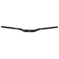 Spank Spike 35 Vibrocore Alloy Bars - Black - Blue - 35 - 25 Rise - 820