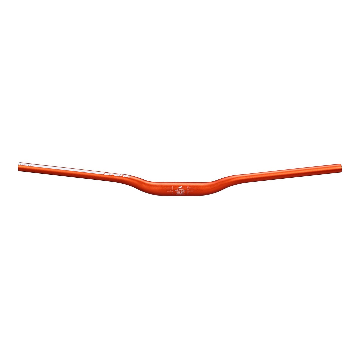 Spank Spoon 35 Alloy Bars - Orange - 35 - 25 Rise - 800