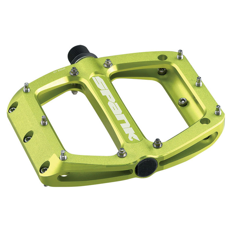 Spank Spoon Pedals - Green - V2 - S