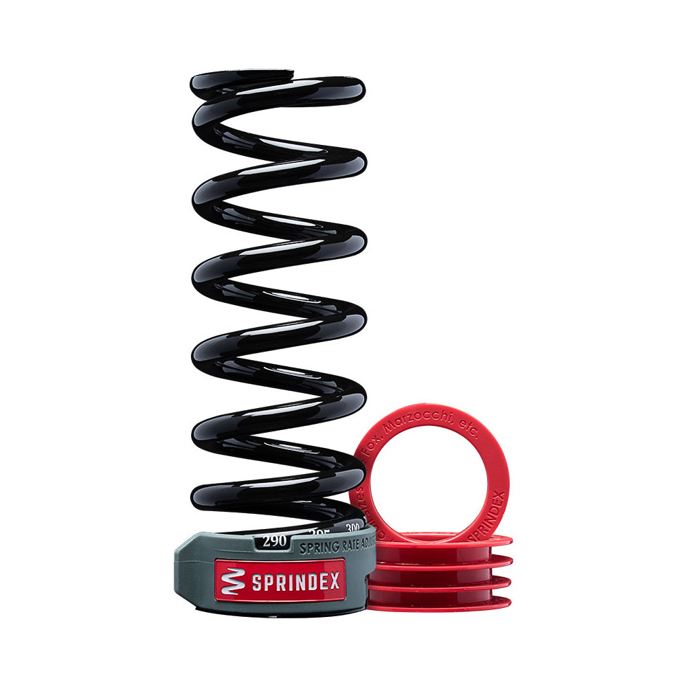 Sprindex Adjustable Coil Rear Spring - 340-370lbs - Downhill 75mm