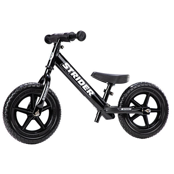 Strider 12 Sport Balance Bike - Black