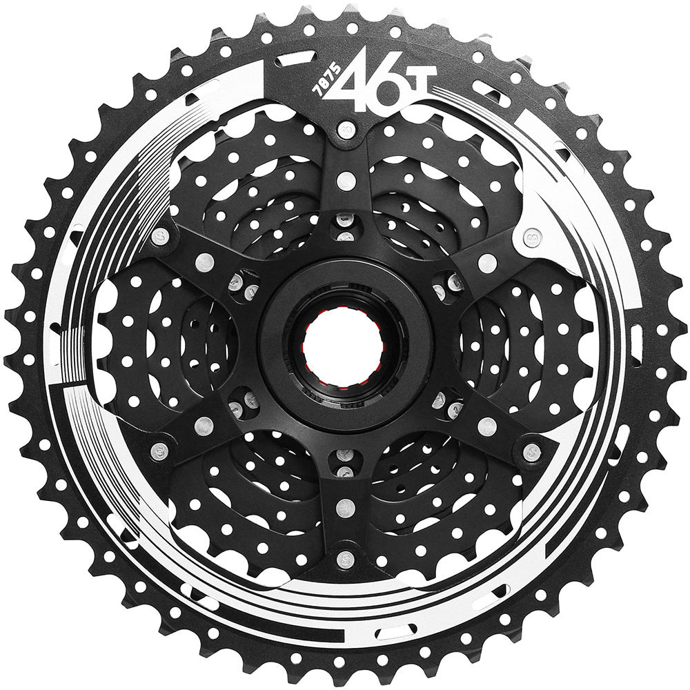 SunRace CSMX9X 11 Speed Cassette - XD Driver - Black - Black - 10-46T - 11 Speed