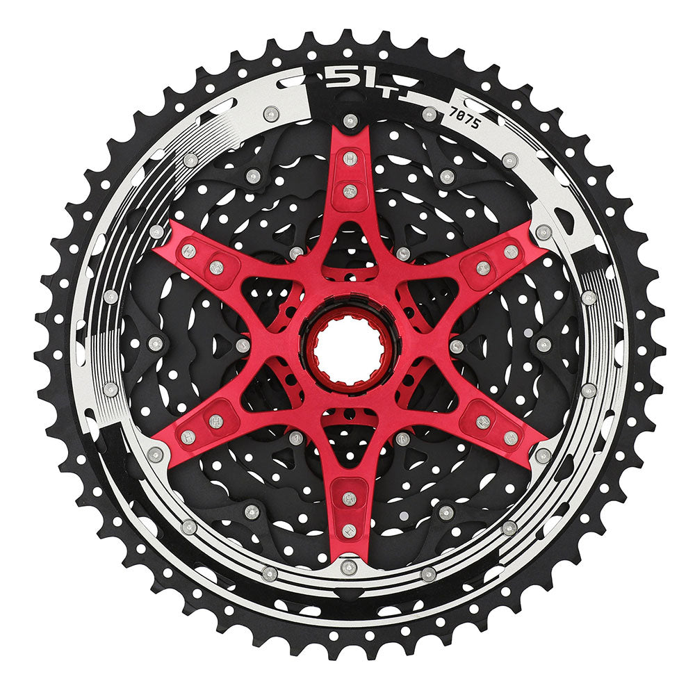 SunRace MZ903 12 Speed Cassette - 12 Speed - Shimano HG Splined - 11-51T - Silver