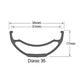 Sun Ringle Duroc 35 Rim - Black - Grey - 32 Hole - 29 Inch