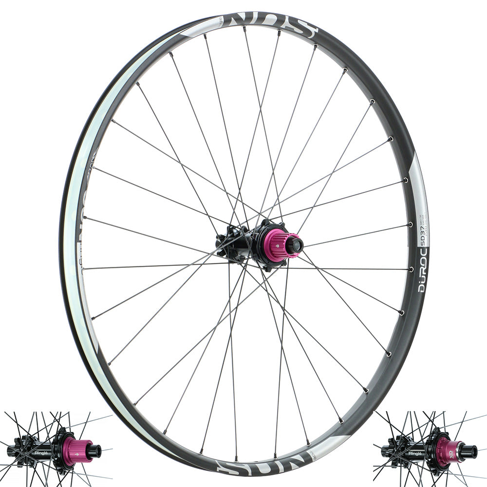 Sun Ringle Duroc SD37 PRO Rear Wheel - Rear - 27.5 Inch - 6 Bolt - 12x148mm Boost - Shimano Micro Spline & XD Driver