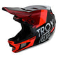 TLD D4 Composite MIPS Helmet - XS-S - Qualifier Silver - Red