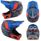 TLD D4 Composite MIPS Helmet - M-L - Qualifier Slate - Red