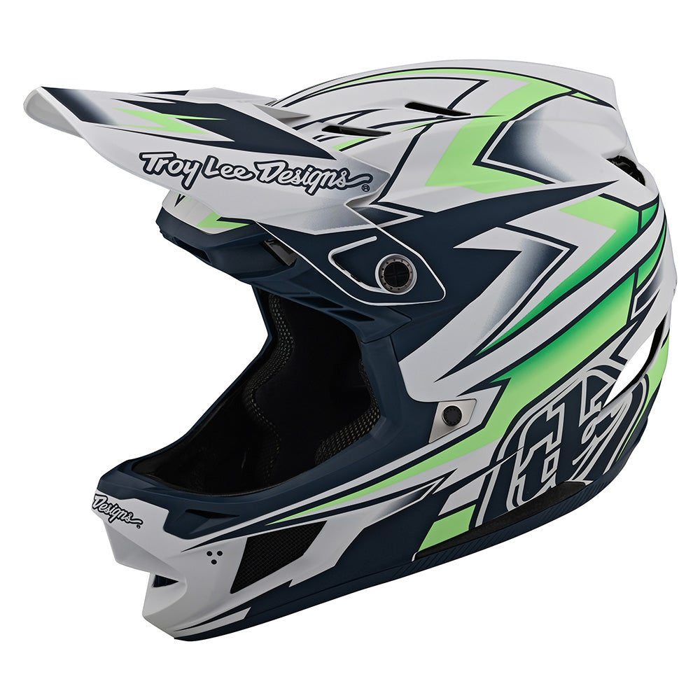 TLD D4 Composite MIPS Helmet - M-L - Volt White