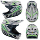 TLD D4 Composite MIPS Helmet - XL-2XL - Volt White