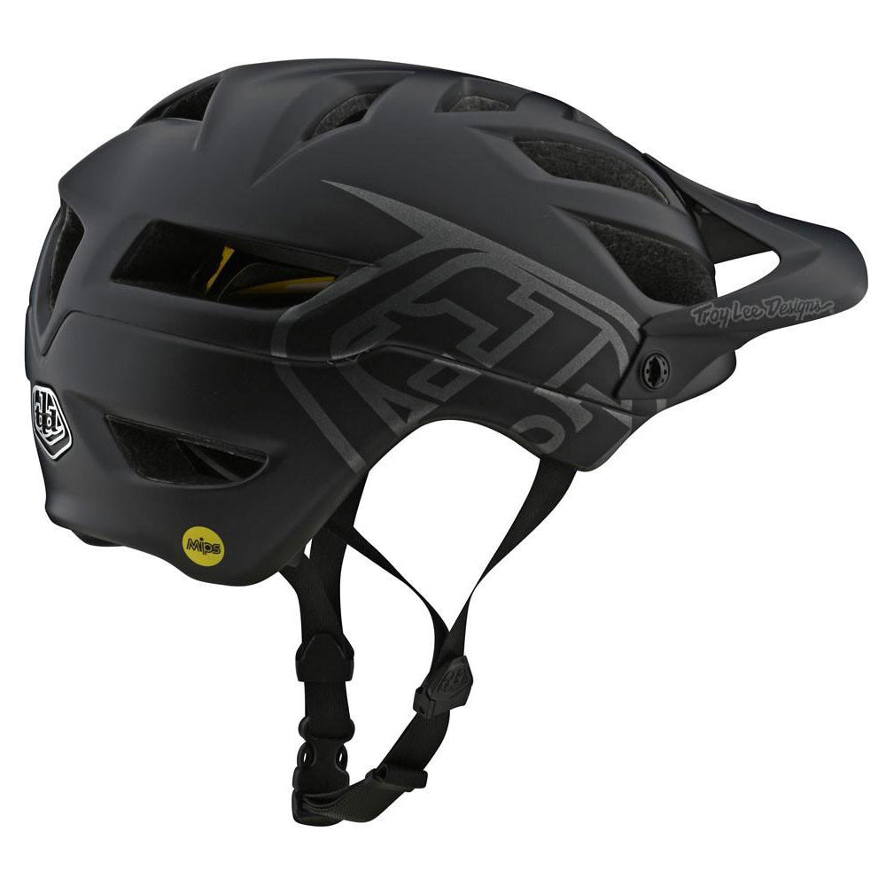 TLD A1 MIPS Helmet - M-L - Classic Black
