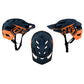 TLD A1 MIPS Helmet - XL-2XL - Classic Tangelo - Marine