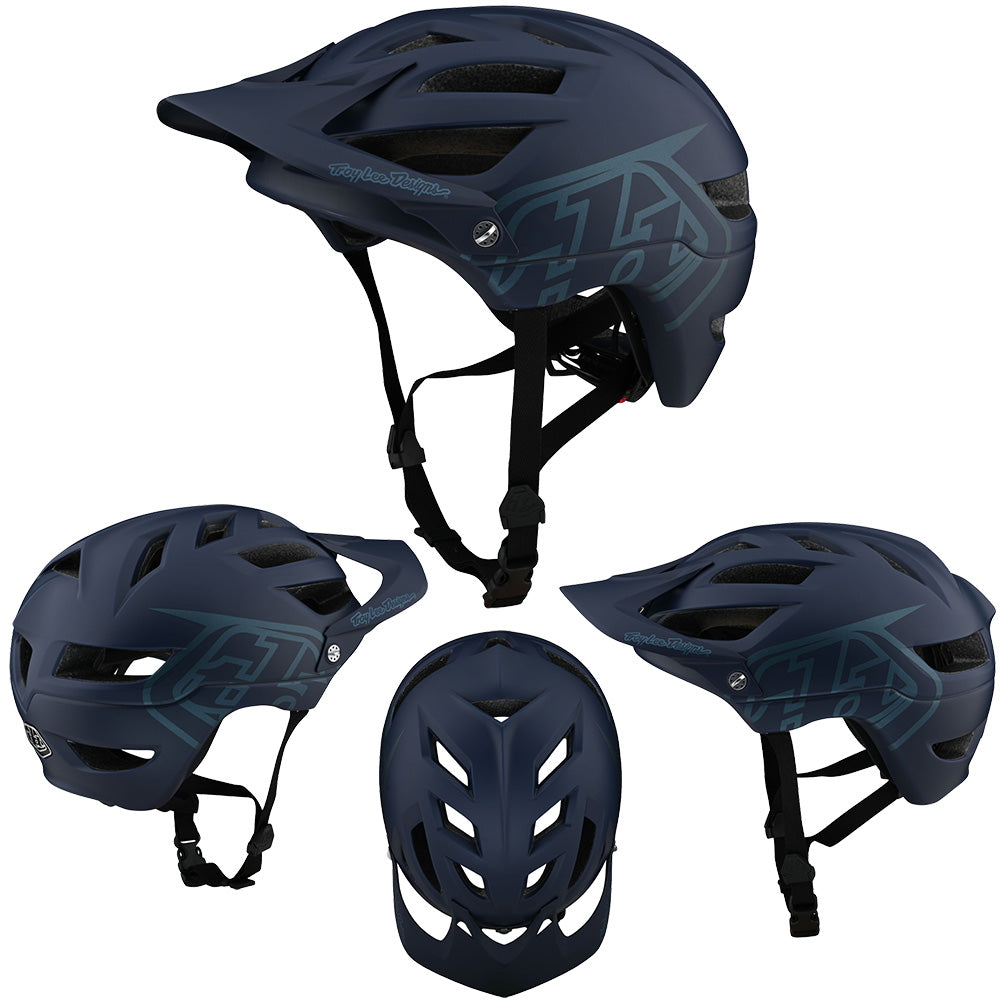 TLD A1 Helmet - XL-2XL - Drone Dark Slate Blue