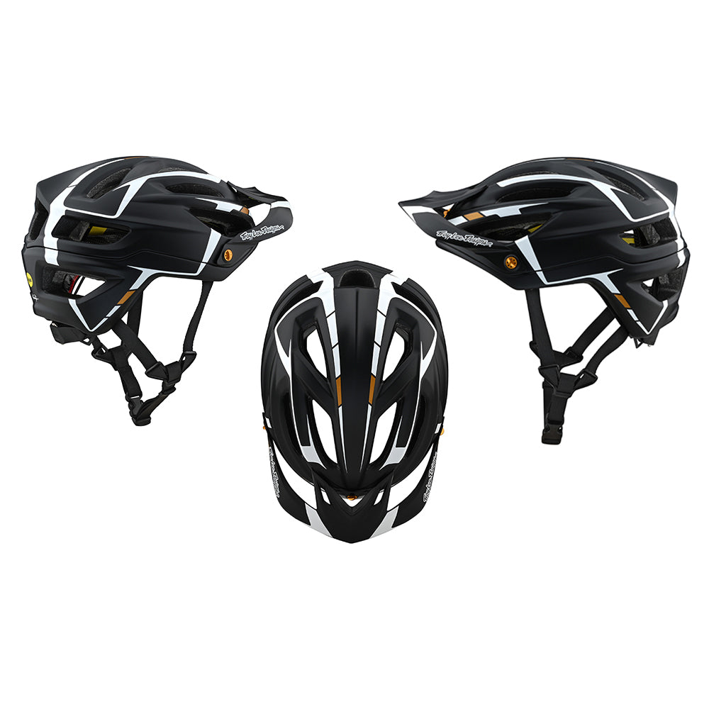 TLD A2 MIPS Helmet - M-L - Black - White - AS-NZSÂ 2063-2008 Standard