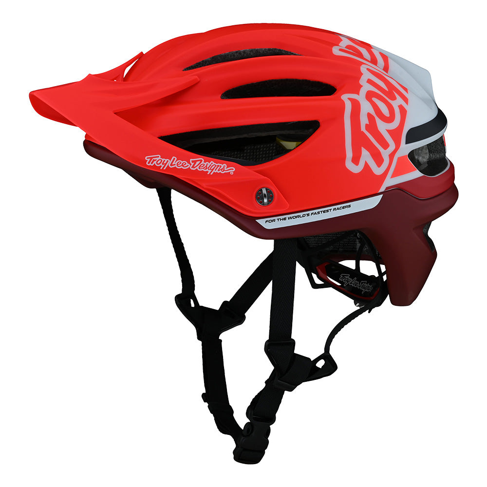 TLD A2 MIPS Helmet - S - Silhouette Red - AS-NZS 2063-2008 Standard