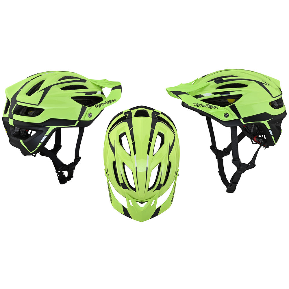 TLD A2 MIPS Helmet - XL-2XL - Sliver Green - Grey - AS-NZS 2063-2008 Standard