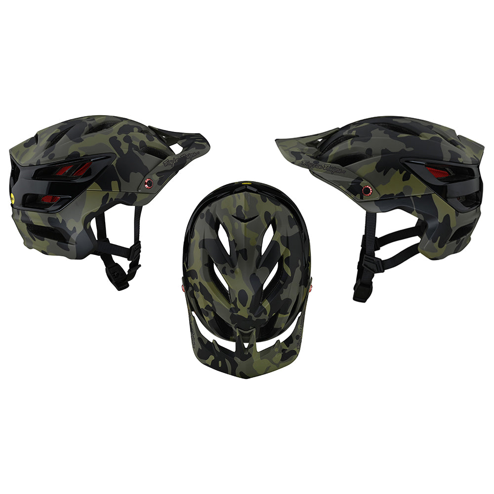 TLD A3 MIPS Helmet - XS-S - Camo Green - AS-NZSÂ 2063-2008 Standard