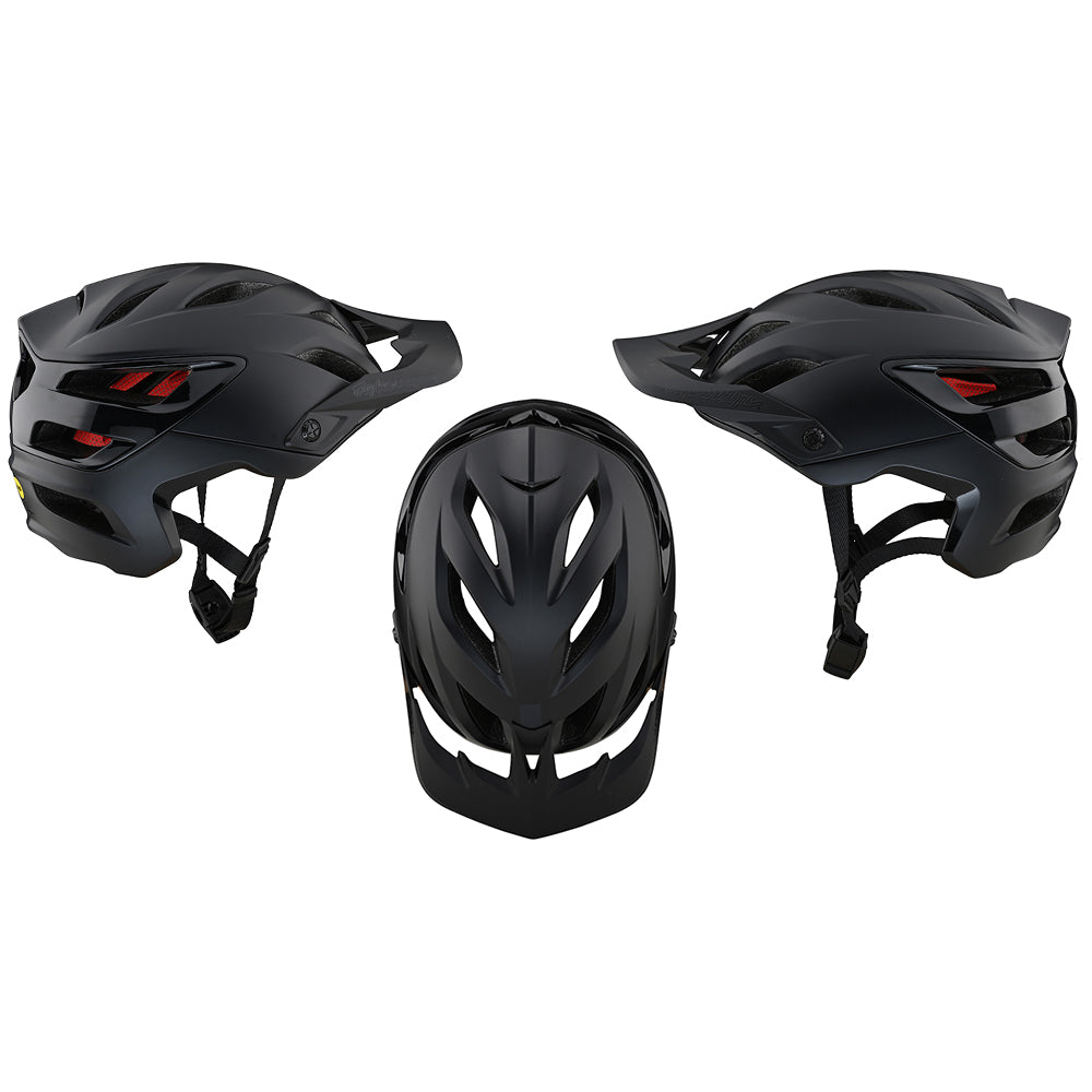 TLD A3 AS Helmet - XS/S - Uno Black