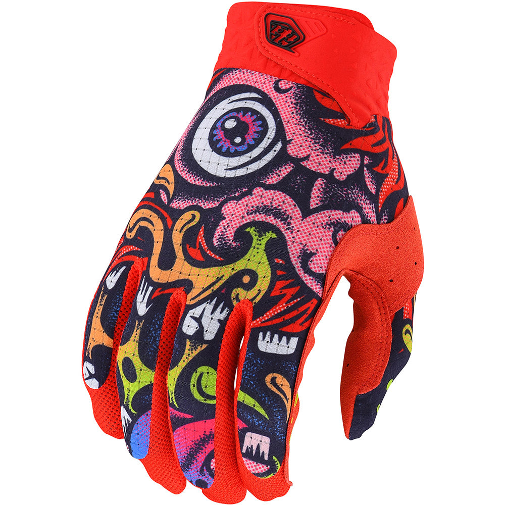 TLD Air Gloves - L - Bigfoot Red - Navy