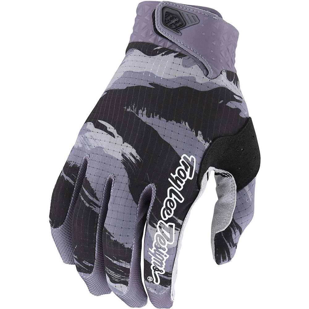 TLD Air Gloves - L - Brushed Camo Black - Grey