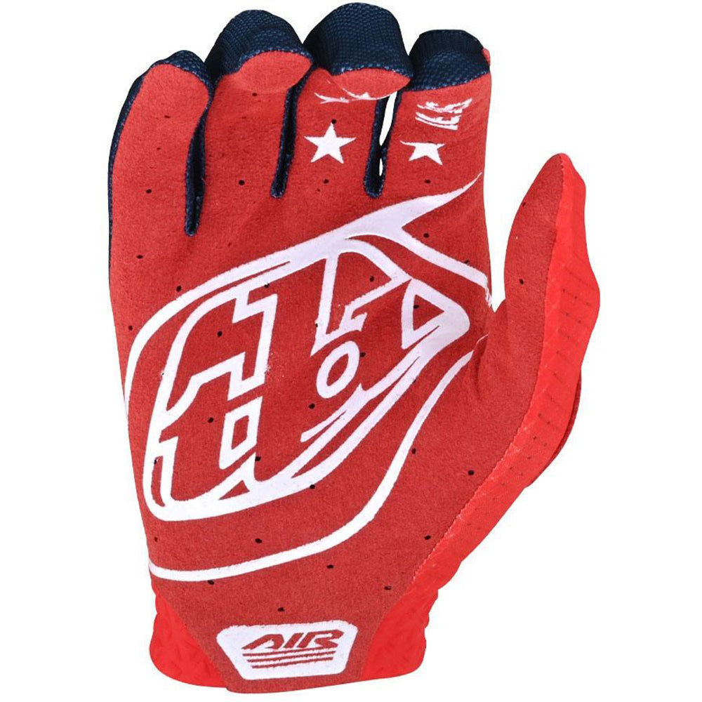 TLD Air Gloves - L - Stars And Stripes Red - Blue