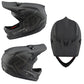 TLD D3 Fiberlite Helmet - 2XL - Matte Mono Black