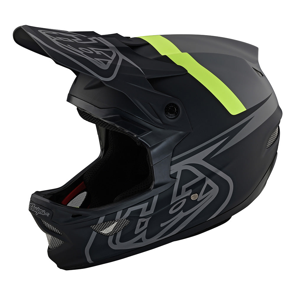 TLD D3 Fiberlite Helmet - L - Slant Grey