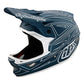 TLD D3 Fiberlite Helmet - M - Spiderstripe Blue