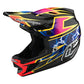 TLD D4 Carbon MIPS Helmet - M-L - Lightning Black