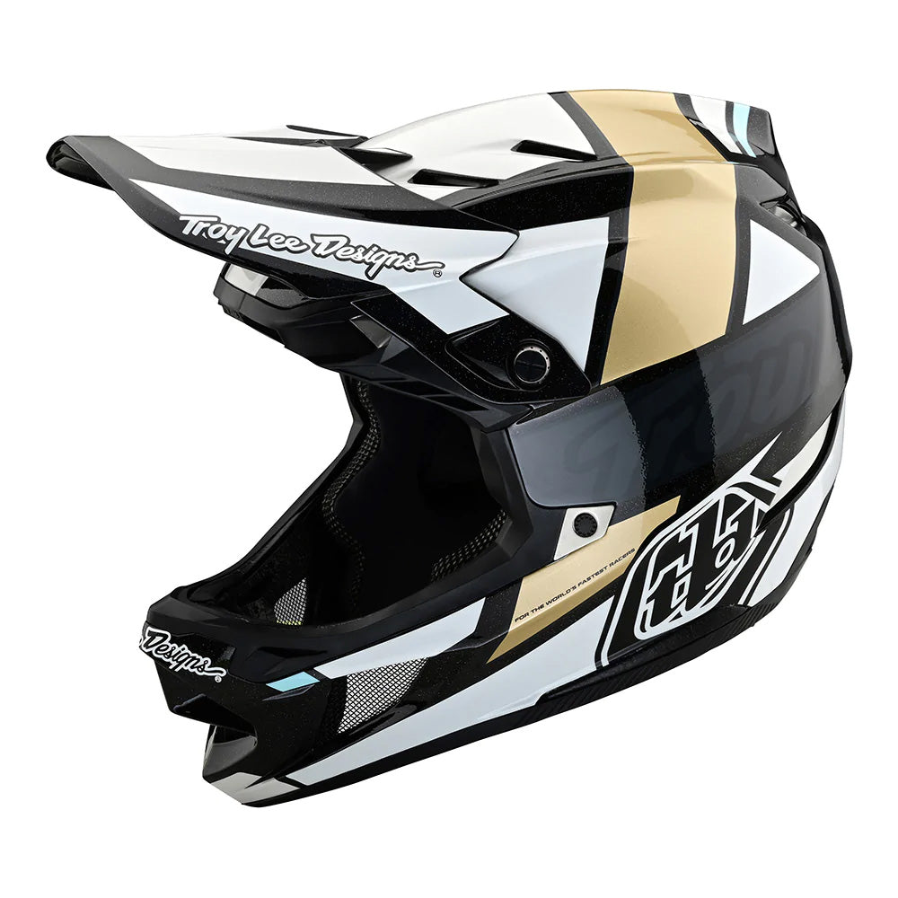 TLD D4 Carbon MIPS Helmet - M-L - Team Gold