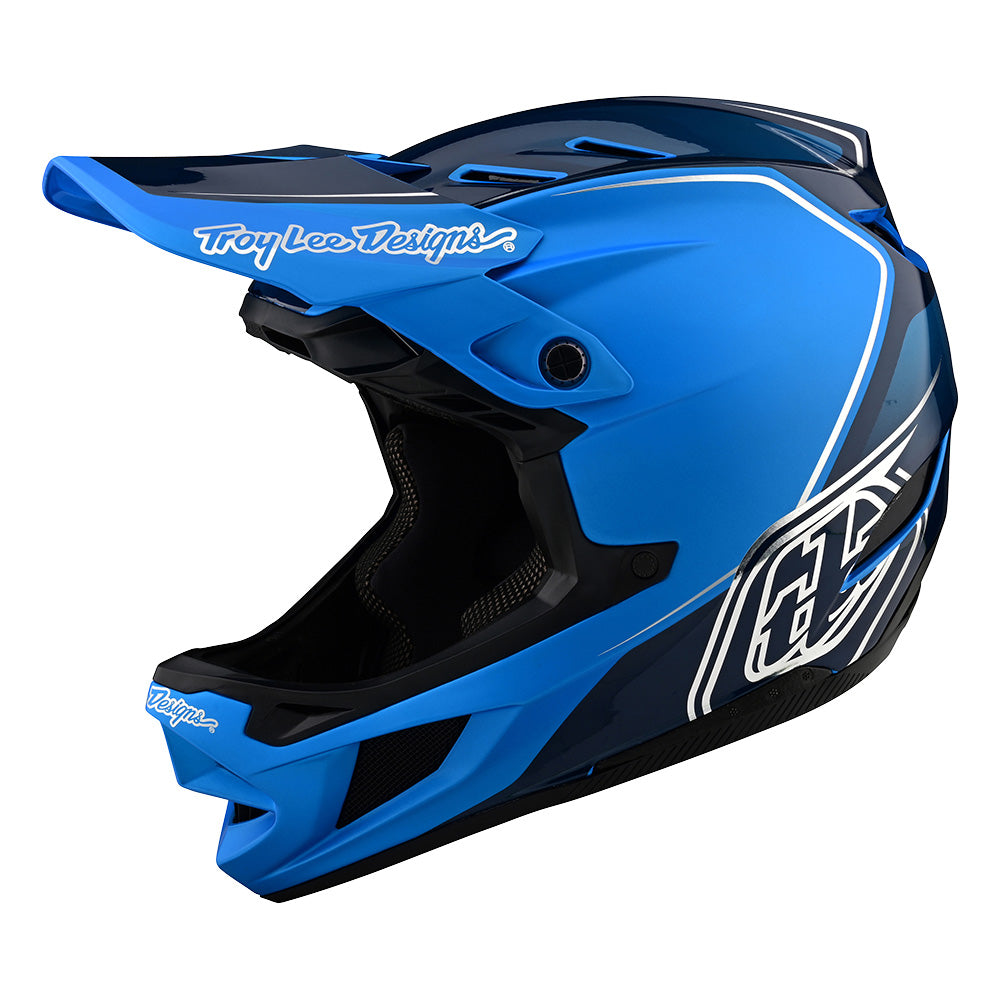 TLD D4 Composite MIPS Helmet - XL-2XL - Shadow Blue