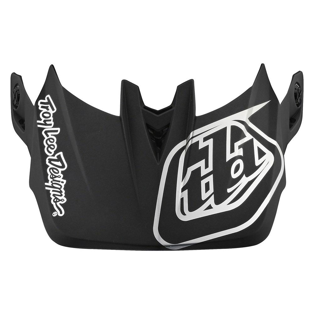 TLD D4 Replacement Visor - Black - Silver