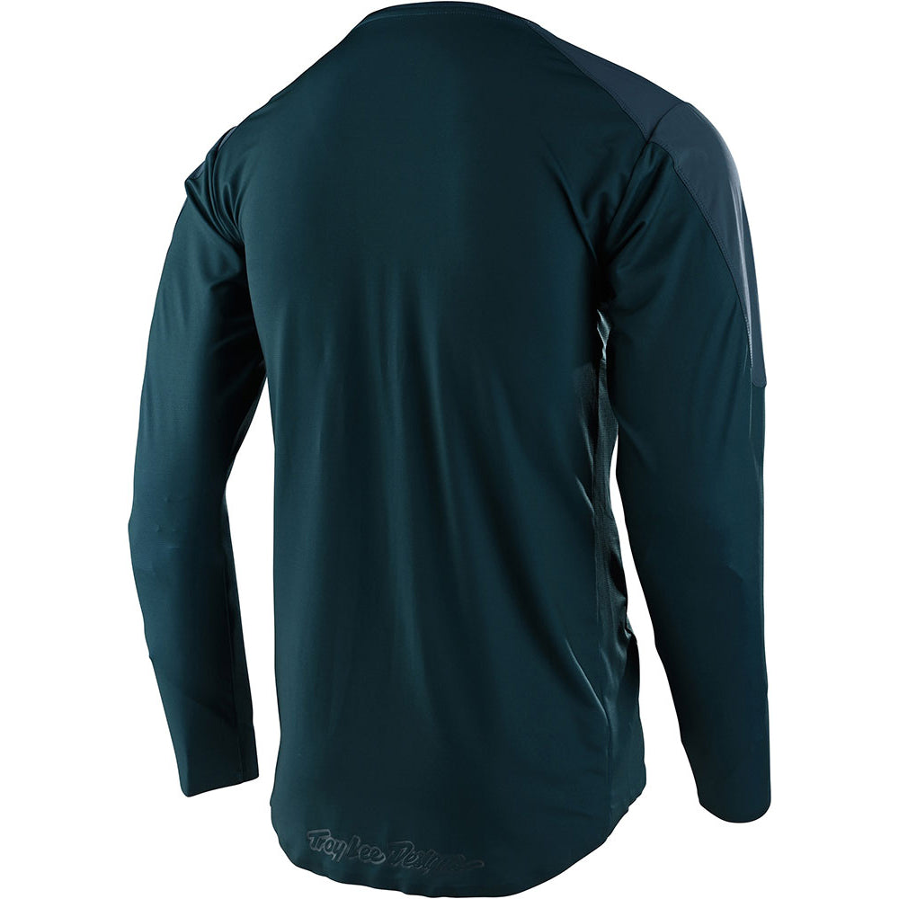 TLD Drift Long Sleeve Jersey - M - Light Marine