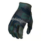 TLD Flowline Gloves - S - Brushed Camo Army