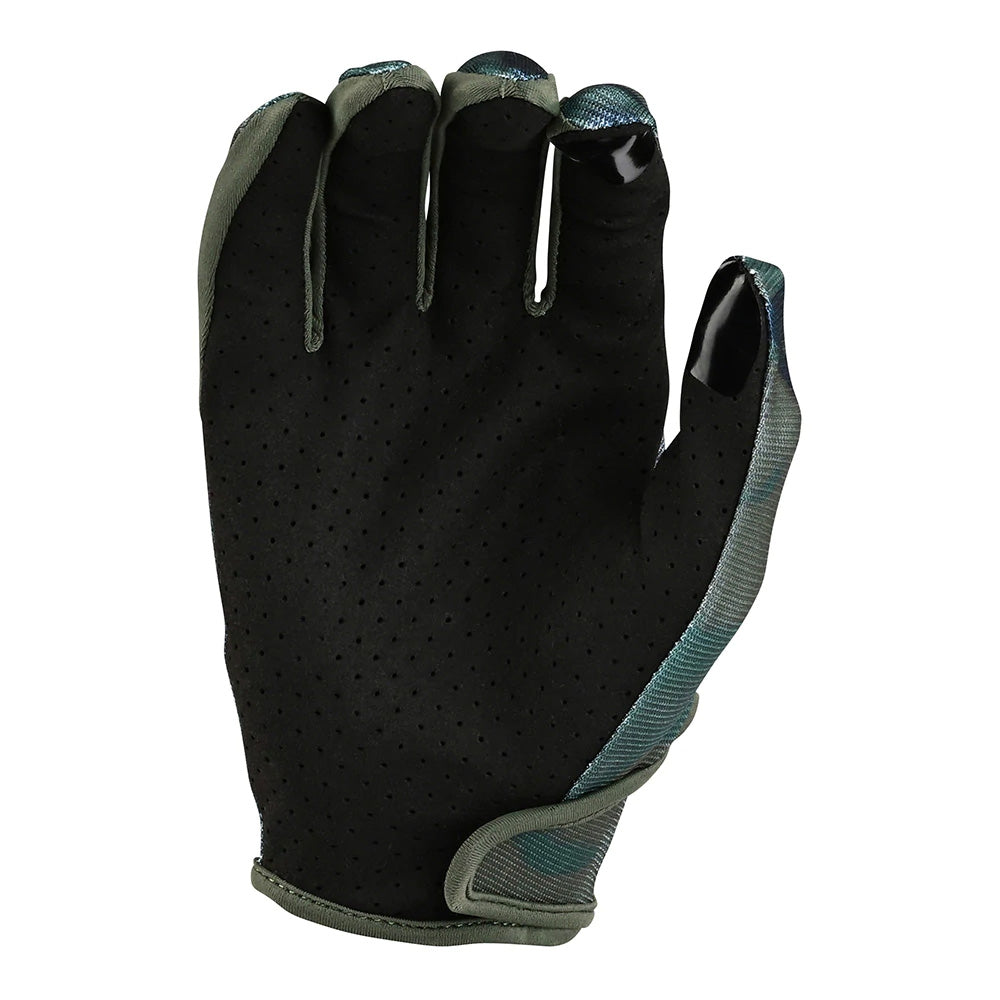 TLD Flowline Gloves - S - Brushed Camo Army