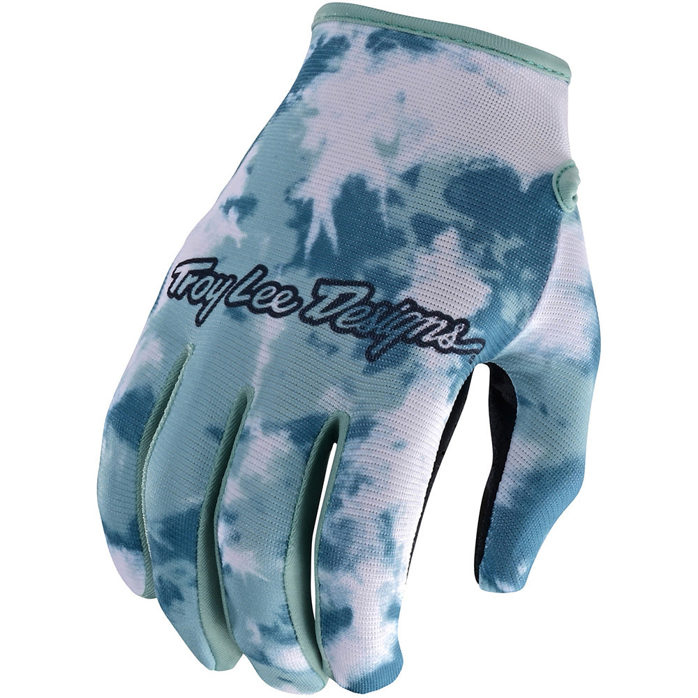 TLD Flowline Gloves - L - Plot Blue Haze