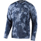 TLD Flowline Long Sleeve Jersey - XL - Plot Charcoal