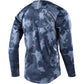 TLD Flowline Long Sleeve Jersey - XL - Plot Charcoal