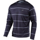 TLD Flowline Long Sleeve Jersey - M - Revert Black