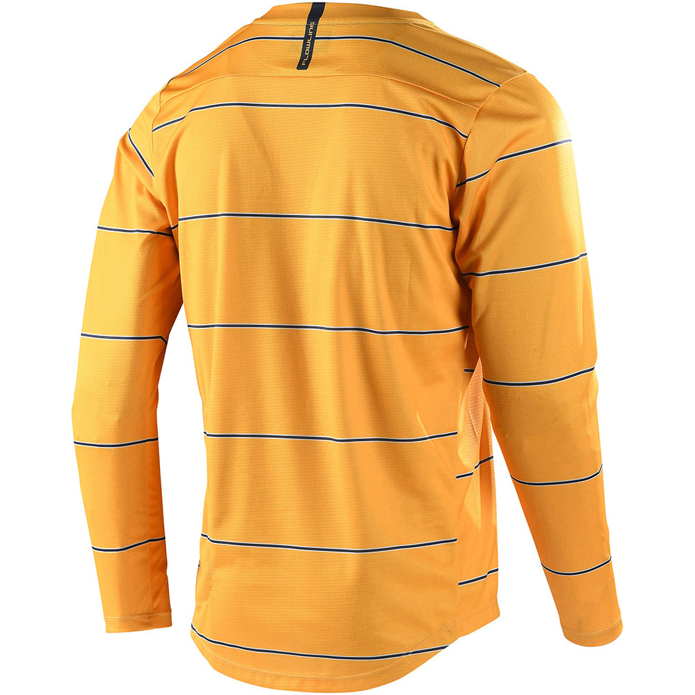 TLD Flowline Long Sleeve Jersey - M - Revert Honey