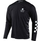 TLD Flowline Long Sleeve Jersey - XL - Service Black